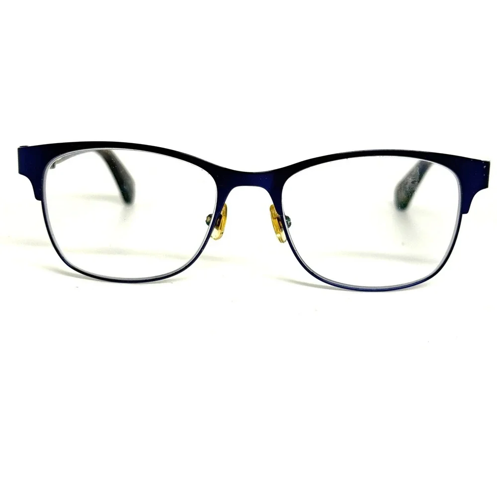 Kate Spade‎ Benedetta Eyeglasses Blue Tortoise Cat Eye Frames 49-16-135 RCT